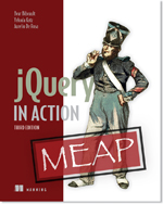 jQuery in Action 作者：Bear Bibeault、Yehuda Katz 和 Aurelio De Rosa